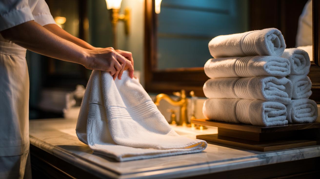 How to fold towels like a luxury hotel: the method housekeepers use